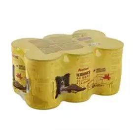 AUCHAN Terrines à la viande boite pour chien 6x400g