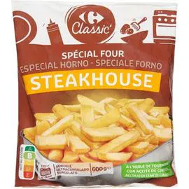 CARREFOUR CLASSIC' Frites Steakhouse spécial four 600g