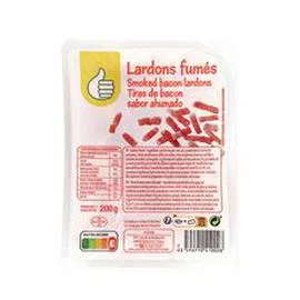 AUCHAN, POUCE Lardons fumés 200g