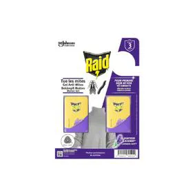 RAID Anti-Mites Gel Garde De Robe Senteur Lavande x2