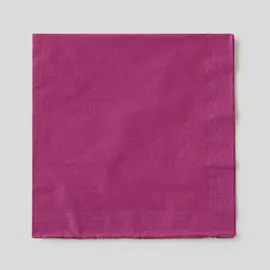 MONOPRIX MAISON 20 Serviettes Triple Épaisseur, Prunes, 40X40Cm l'unité