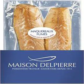 DELPIERRE Filets de maquereaux nature 150g