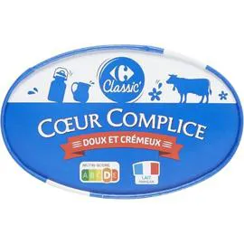 CARREFOUR CLASSIC' Fromage coeur complice 300g