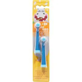 CARREFOUR Têtes de rechange brosse à dents électrique +3 ans x2