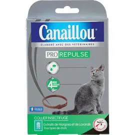CANAILLOU Pro Repulse - Collier insectifuge tous types de chats l'unité