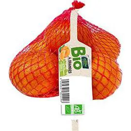 MON MARCHÉ PLAISIR BIO Oranges bio x4
