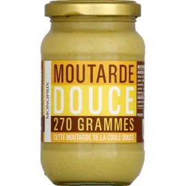 MONOPRIX Moutarde Douce 270g