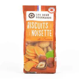 LES DEUX GOURMANDS Les 2 Gourmands Biscuits à la Noisette 150g