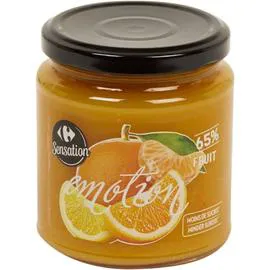CARREFOUR SENSATION Confiture 3 agrumes 330g