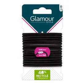 GLAMOUR PARIS Elastiques épais sans métal x14