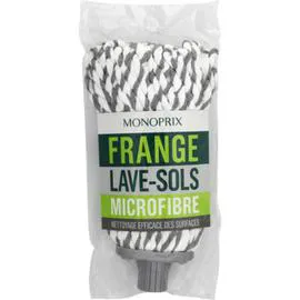 MONOPRIX Frange microfibre lave-sols l'unité