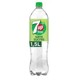 7UP, SEVEN UP Soda sans sucres citron citron vert 1,5l