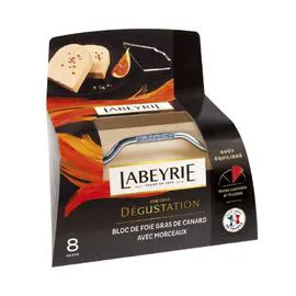 LABEYRIE Bloc de foie gras Dégustation 30% morceaux 300g