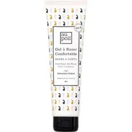 AU POIL Gel à raser barbe & corps 15cl