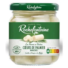 ROCHEFONTAINE Mini coeurs de palmiers extra tendres bocal 210ml