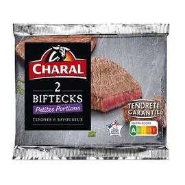 CHARAL Biftecks Tendres Et Savoureux En Petites Portions 160g