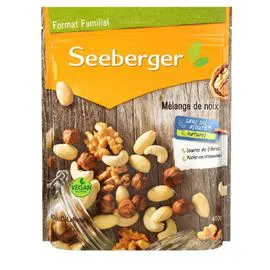 SEEBERGER Mélange de fruits à coque 400g