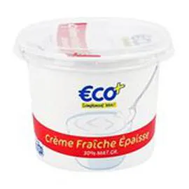 ECO+ Crème fraîche Epaisse 30% MG 50cl