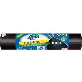 APTA Sac poubelle Couliss' 100 l x10