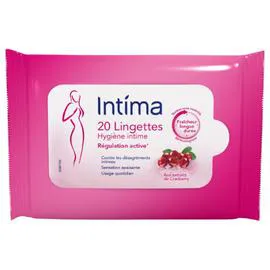 INTIMA Lingettes hygiène intime x20 