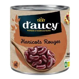 D'AUCY Haricots rouges Origine France 250g