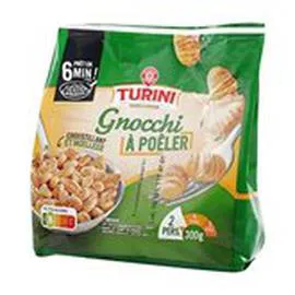 MARQUE REPÈRE, TURINI Gnocchi à poêler 300g