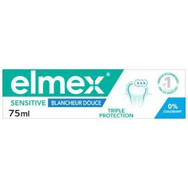 ELMEX Dentifrice Sensitive dents sensibles blancheur 75ml
