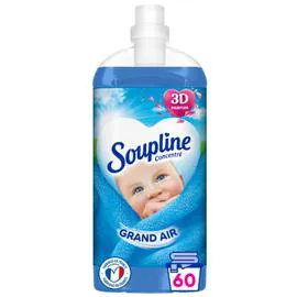 SOUPLINE Adoucissant 3D Grand Air Concentré 1,35l