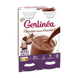 GERLINÉA Repas à boire chocolat 4x236ml
