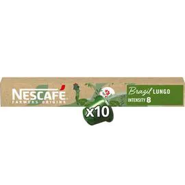 NESCAFÉ, FARMERS ORIGINS Café Brazil 10 capsules l'unité