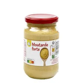 AUCHAN, POUCE Moutarde de Dijon au vinaigre 370g