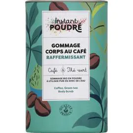 INSTANT POUDRÉ Gommage Corps Au Café Raffermissant Café & Thé Vert 200g