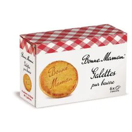 BONNE MAMAN Biscuits galettes pur beurre 170g