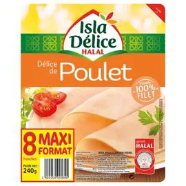 ISLA DÉLICE Blanc de poulet halal 240g