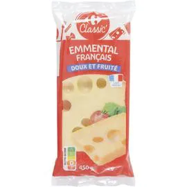 CARREFOUR CLASSIC' Emmental français 450g