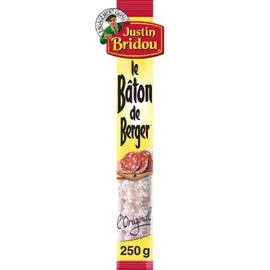 JUSTIN BRIDOU Saucisson sec pur porc 250g