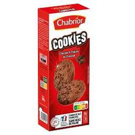 CHABRIOR Cookies chocolat & pépites de chocolat 200g