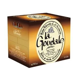 LA GOUDALE Bière blonde à l'ancienne 12X25cl