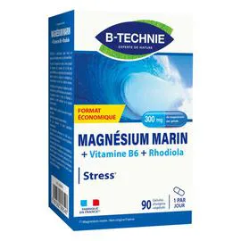 B-TECNIE Biotechnie Magnésium marin + Rhodiola 90 gélules 50g