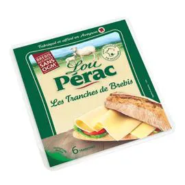 LOU PÉRAC Tomme de brebis 6 tranches 120g