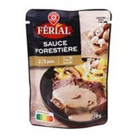 MARQUE REPÈRE, FÉRIAL Sauce Forestière 120g