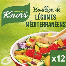 KNORR Bouillon de légumes méditerranéens 132g