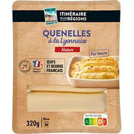 ITINÉRAIRE DE NOS RÉGIONS Quenelles à la lyonnaises nature 4x80g