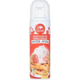 CARREFOUR CLASSIC' Crème fouettée entière 250g