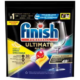 FINISH Tablette Lave-Vaisselle All In 1 Citron Ultimate x30 