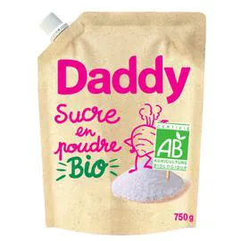 DADDY Sucre poudre betterave Bio 750g