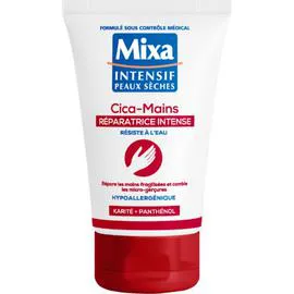 MIXA Crème Mains Cica Réparatrice Intense Hypoallergénique 50ml