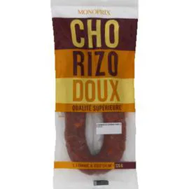 MONOPRIX Chorizo doux 225g