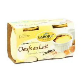 GABORIT Oeufs au Lait Tradition Bio 250g