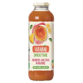 VITABIO Smoothie Ananas Goyave Banane 500ml